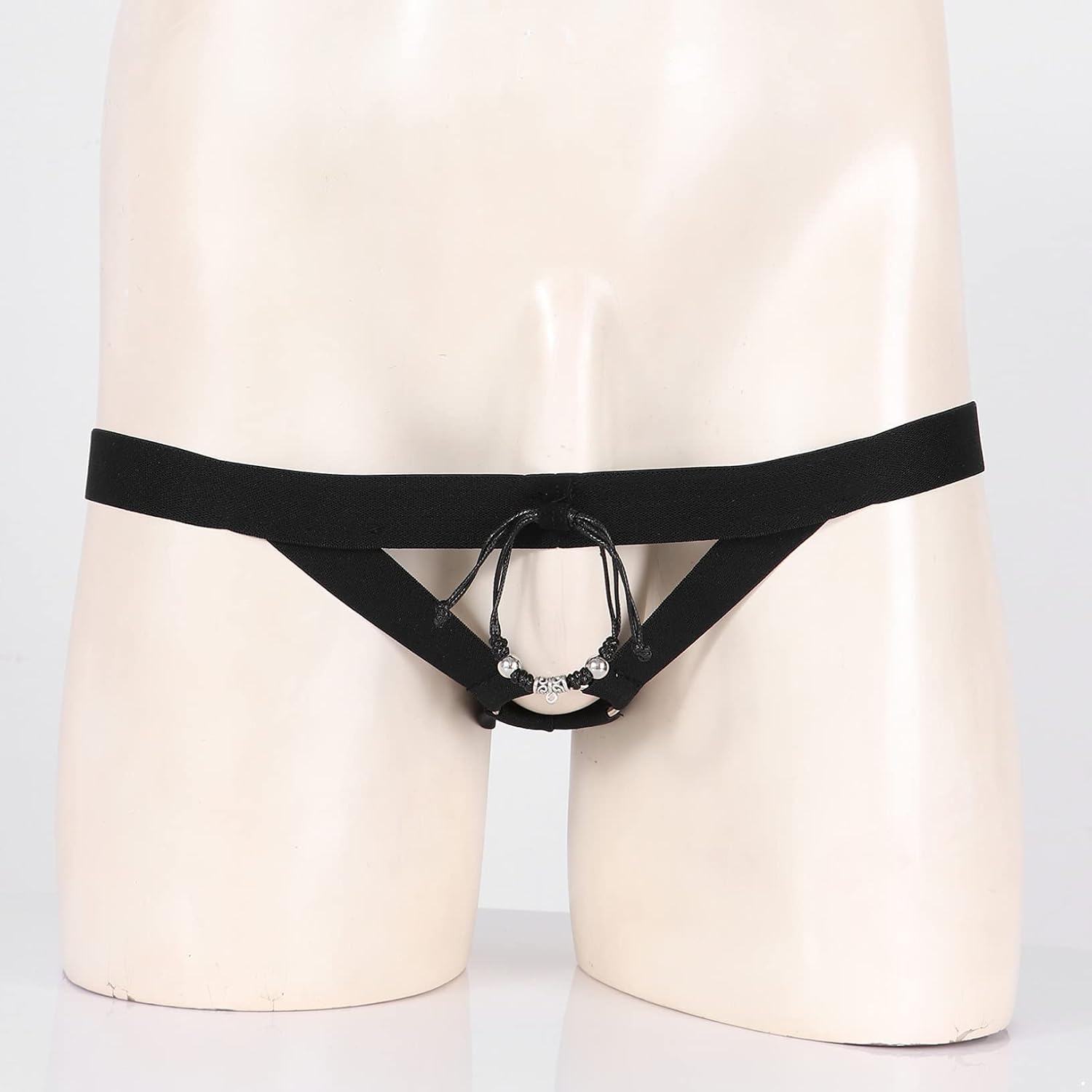 ACSUSS Men Hollow Out Erotic Underwear Briefs Lingerie Harness Belt Strap Elastic Band Clubwear