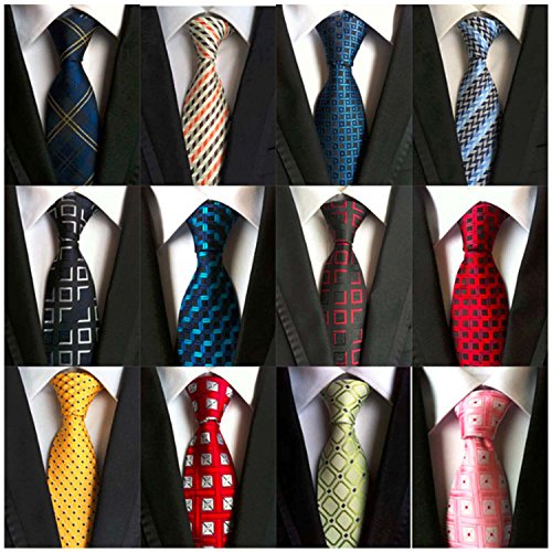 Image of WeiShang Neckties for Men, Classic Formal Tie
