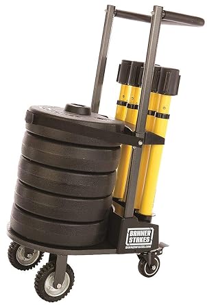 PLUS Barricade System, Yellow, Caution
