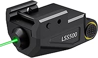 Updated High Precision Rechargeable Red/Green/Blue Laser Sight, Magnetic Rechargeable, Shock & Water Resistant, Easy Mount to Picatinny/Weaver, Auto-Shutdown for Energy Saving, Laser Class IIIA, 5mW
