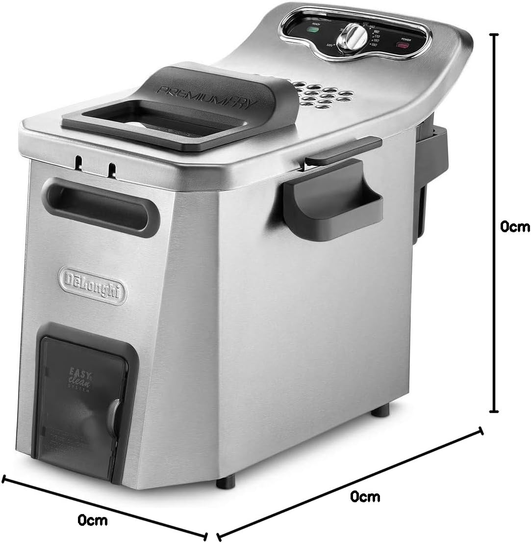 DELONGHI F 44532 CZ FREIDORA 5 L SENCILLO Negro, Acero INOXIDABLE INDEPENDIENTE 3200 W DELONGHI F 44532 CZ FREIDORA 5 L SENCILLO Negro, Acero INOXIDABLE INDEPENDIENTE 3200 W