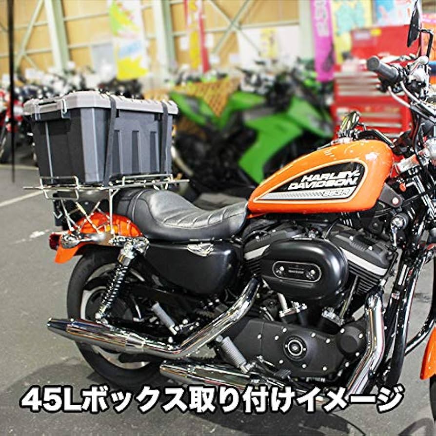 ！値下げ中！【純正】 ハーレースポスタ デタッチャブルキャリア（ソロ）ブラック H-Dデタッチャブル・ソロラック・グロスブラック -ハーレー