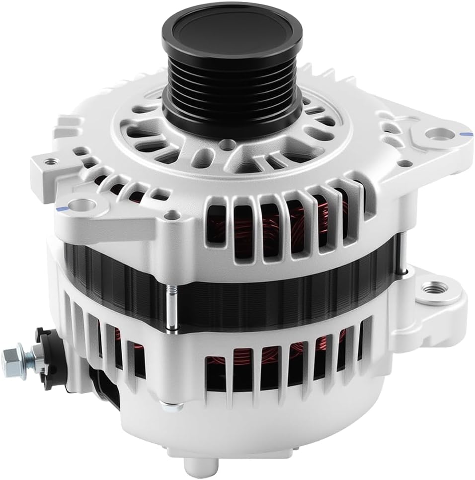 Alternator 11163 Fit for Nissan Rogue 2008-2012 2.5L, X-Trail 2005-2006 Automotive Replacement Alternators 23100AU400 11163N LR1110713