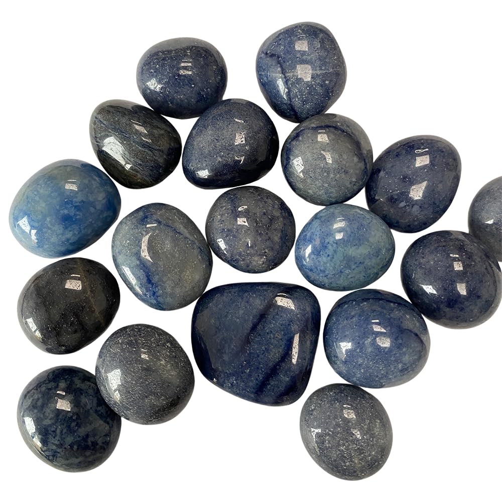 VIE Tumbled Crystals, 250g Pack, Blue Aventurine