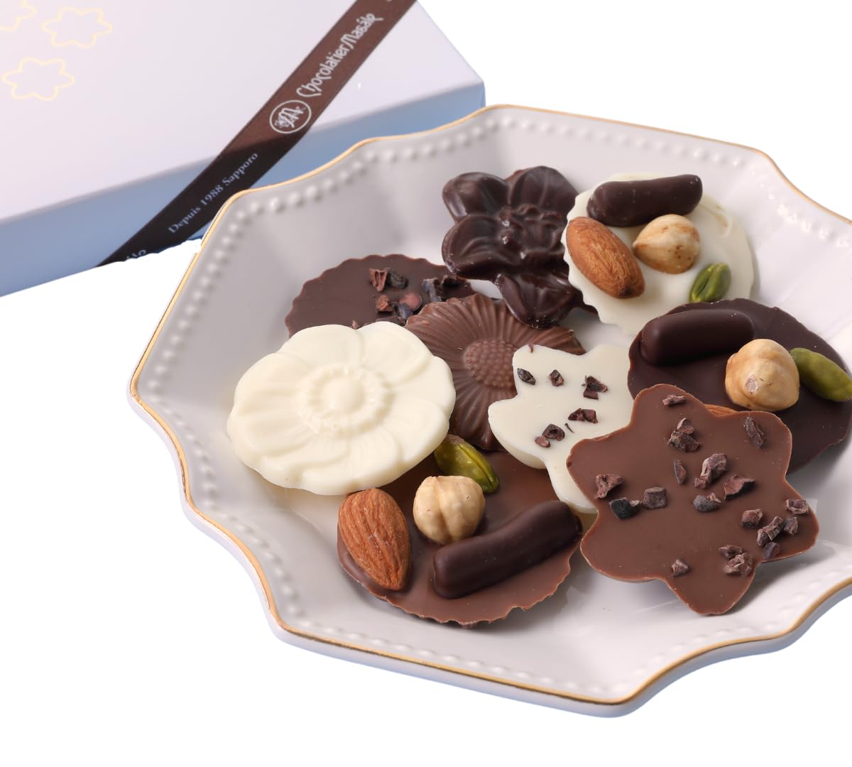 Amazon.co.jp: ショコラティエ マサール フルール ショコラ 9枚 : 食品