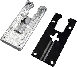 1 paio di piastre di base per seghetto alternativo adatto per 4304 modelli di parti di macchine per seghe alternate, piastre di base di ricambio in alluminio e ferro, accessori per sega circolare