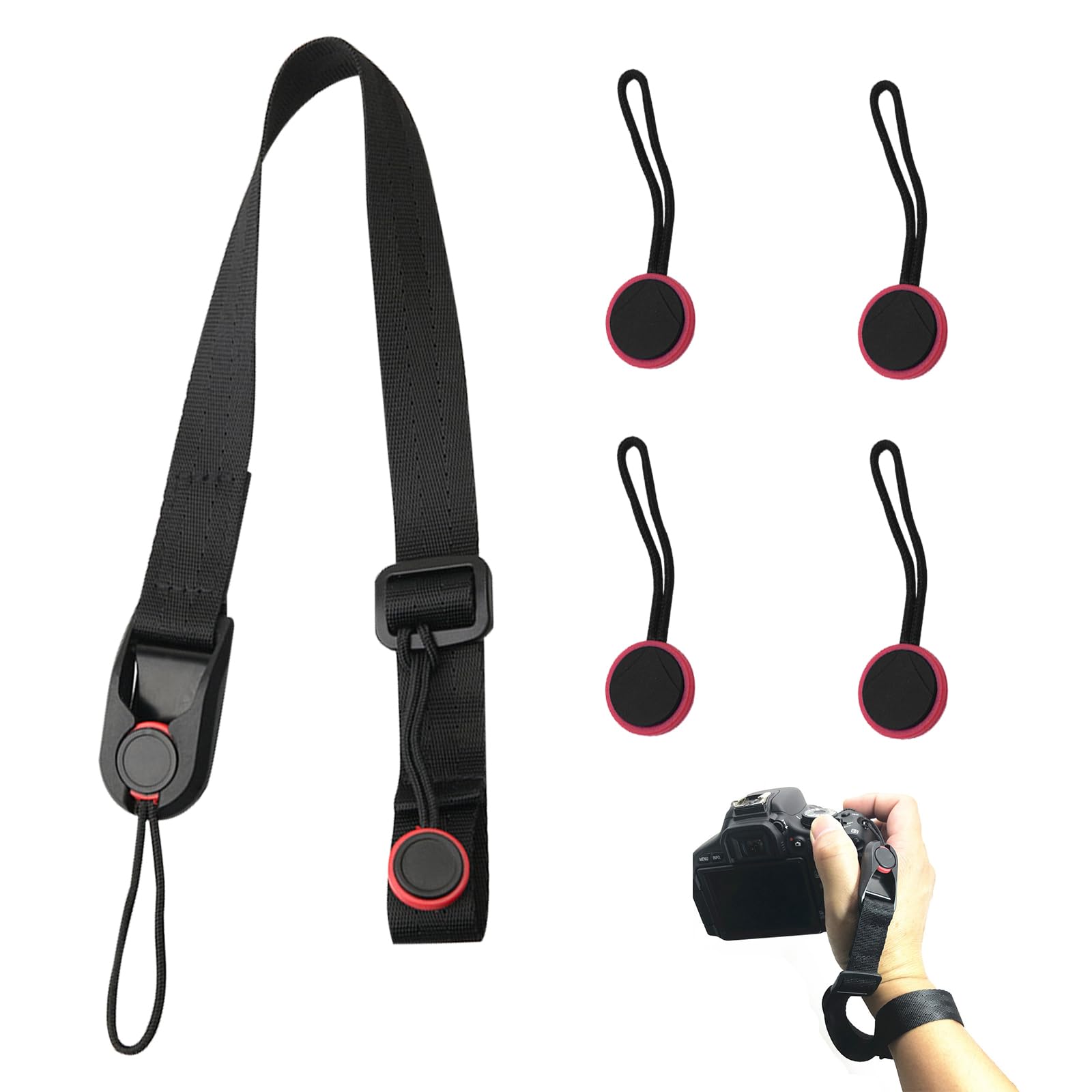 FOSDICK Camera Wrist Strap, Camera Hand Strap with Quick Release, Camera Strap Wrist