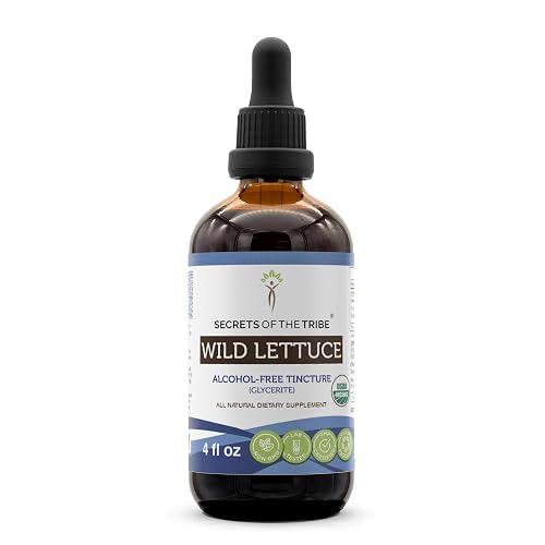 Secrets of the Tribe Wild Lettuce Tincture Alcohol-Free Extract
