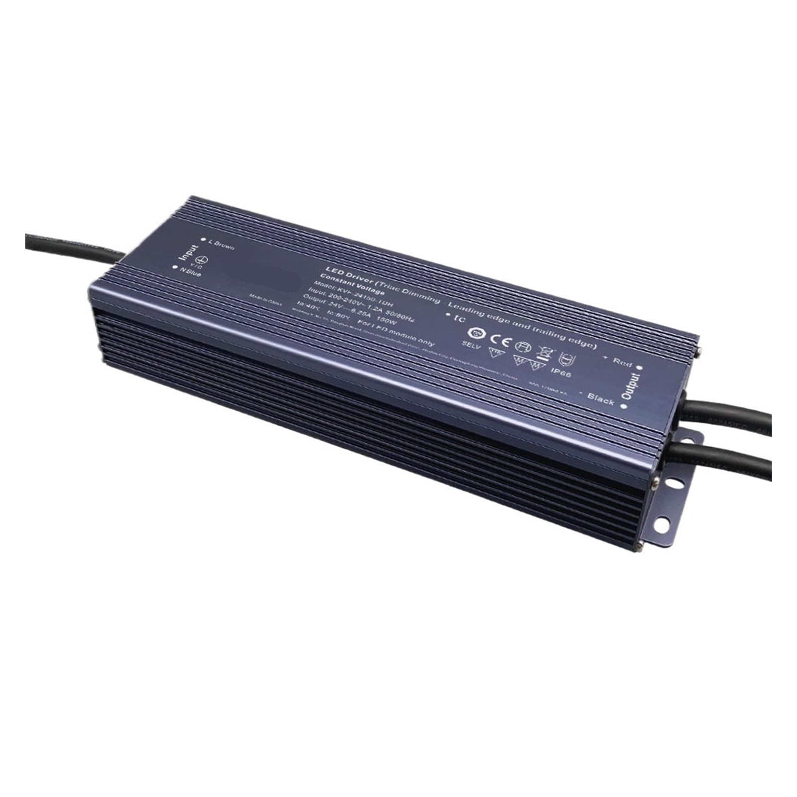 NVSFZGIYG 12v24v Light Strip Controller Transformer Constant Voltage Waterproof thyristor dimming led Driver Power Aluminum Shell(12V 16.6A 200W)