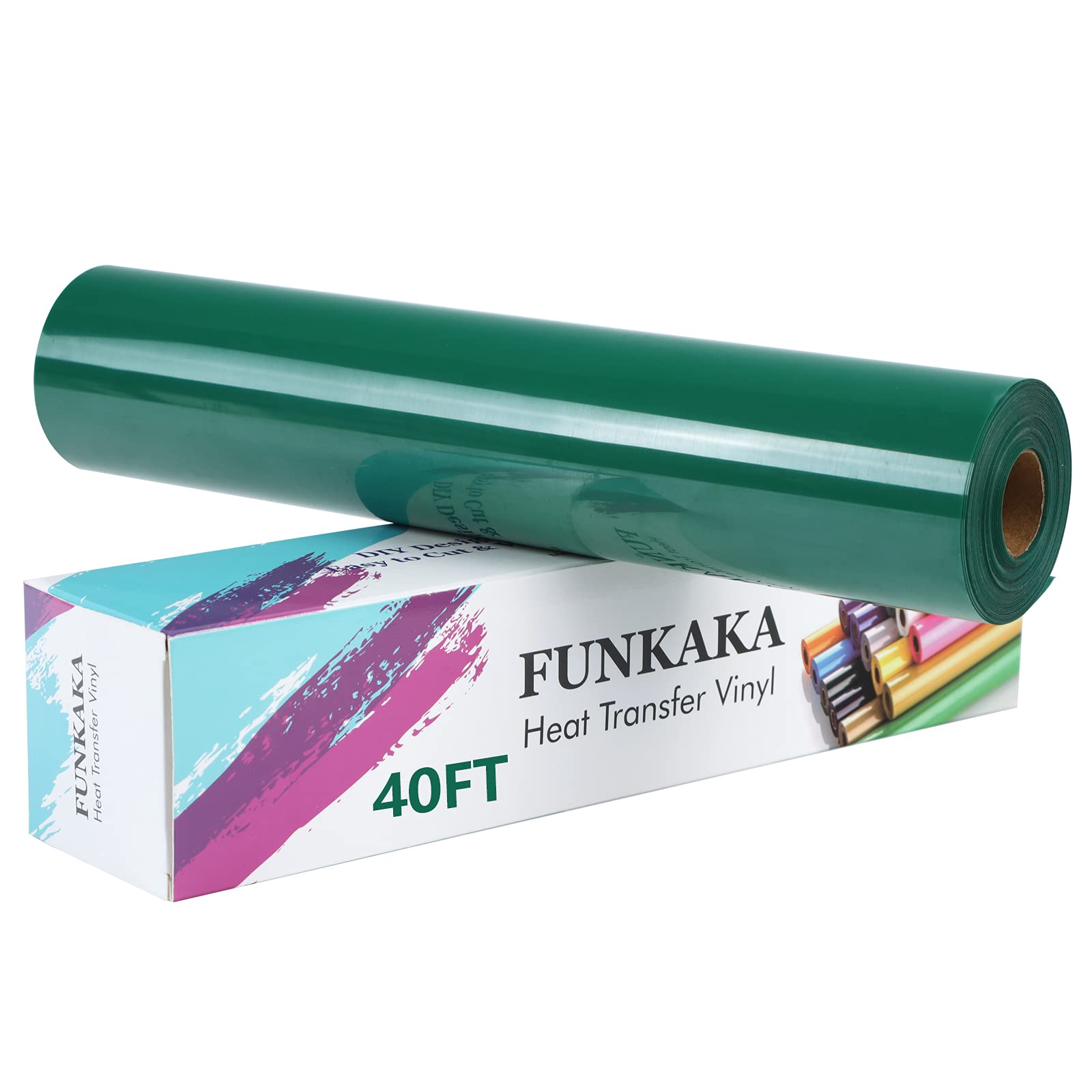 Vinyle thermocollant facile à couper et à désherber couleur vert rouleau 12m