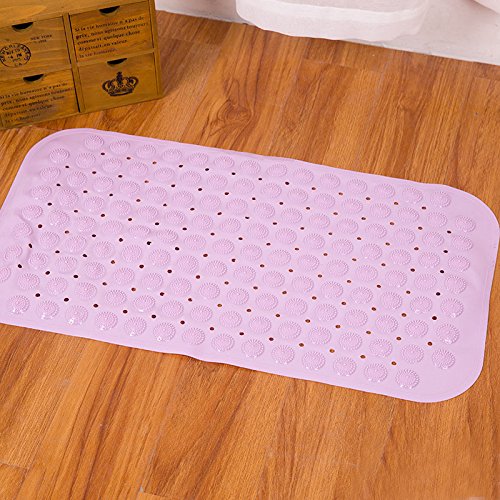 Large Strong Suction PVC Bathroom Shower Mat ROKOO Anti NonSlip Bath