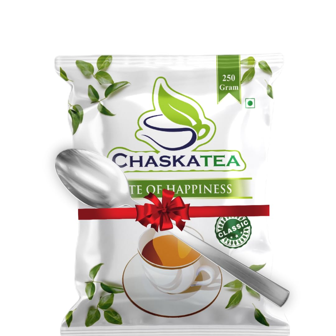 CHASKATEA Classic Natural Tea Powder, Perfectly Blended Rich and Aromatic Assam Leaves Chai (Spoon Free) (Net 250g) (B09WV6VRGR) Amazon Price History, Amazon Price Tracker