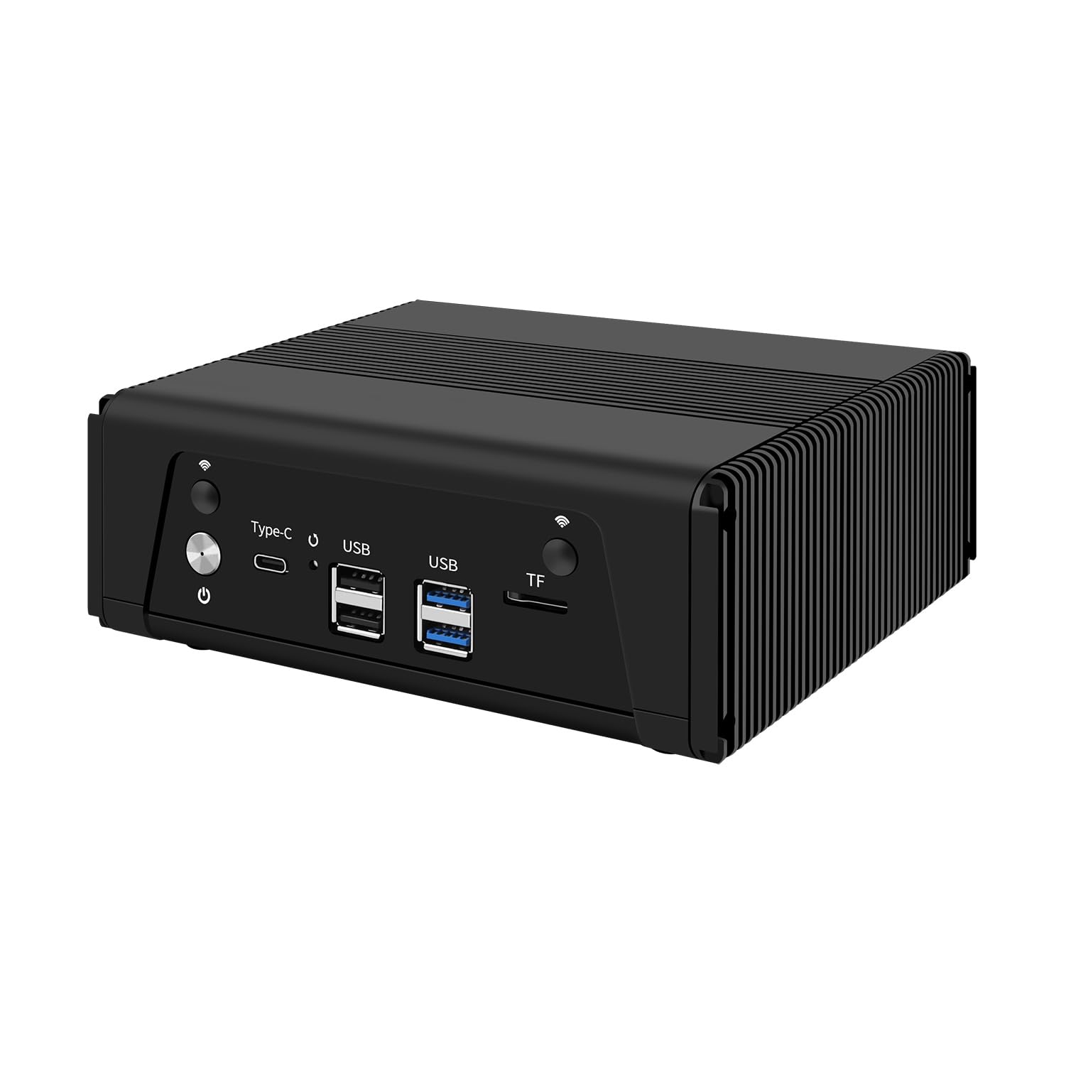 Micro Firewall Appliance, Mini PC, PFSense, Mikrotik, OPNsense, VPN, Router PC, AMD Ryzen 5 5500U, RJ11, 4 x Intel 2.5GbE I226-V LAN, Type-C, TF, HDMI, DP, 32G RAM, 512G SSD