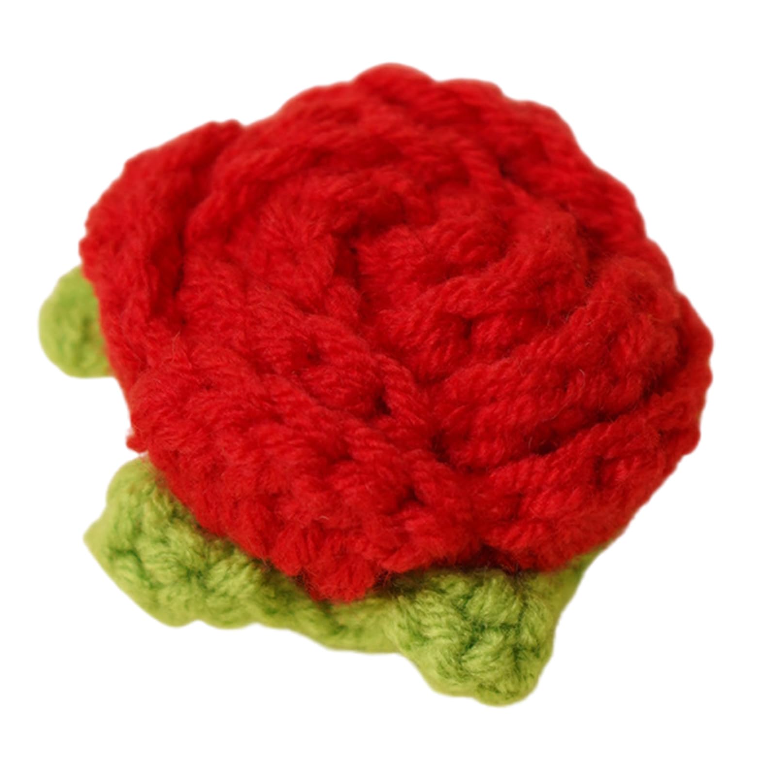 Knitted Flowers Small Flowers Finished Handmade Flowers Crochet Flowers for Hair Clothes Decoration