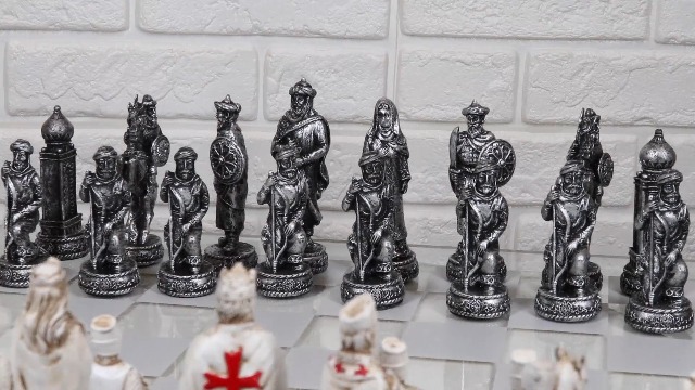 Amazon.com: Ebros Gift Hand Painted Medieval Crusader Knights of