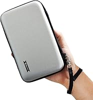 Vista 3 de BEADY Carrying Case for Nintendo NEW3DS XL, NEW3DS LL, 3DS XL, 3DS LL Storage case Console Storage case Silver Gray