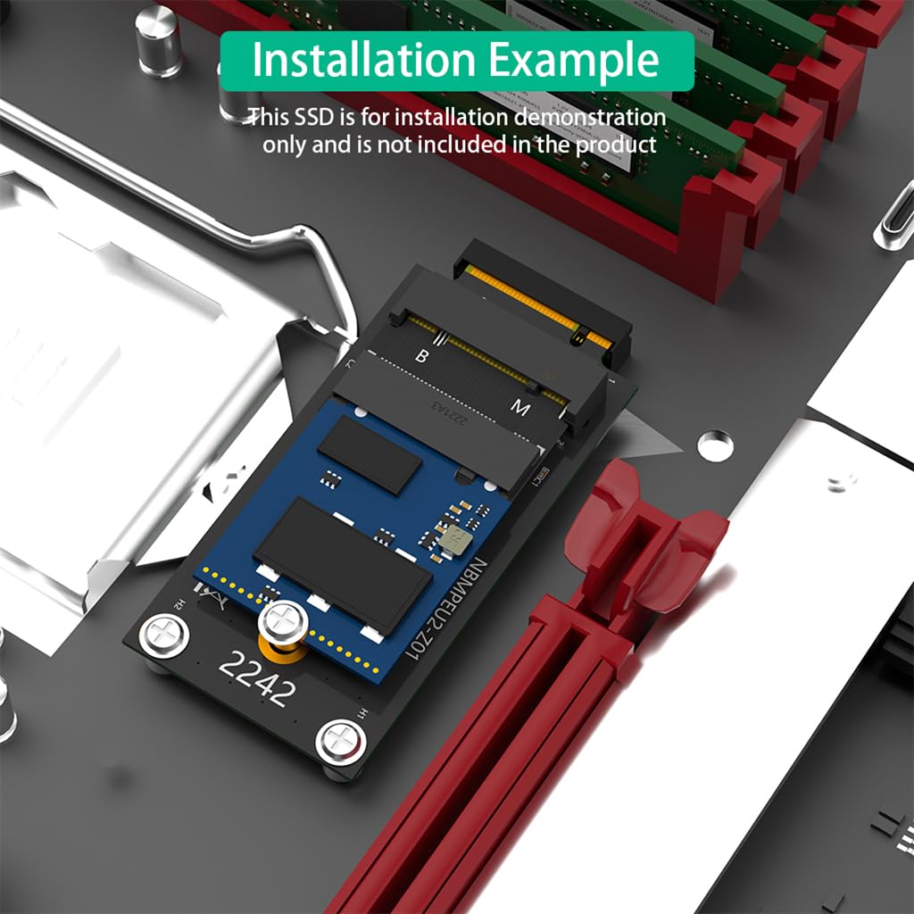 Amazon.co.jp: JMT M.2 NVME M-Key B+M 2230 - 2242 SATA-Bus SSD拡張