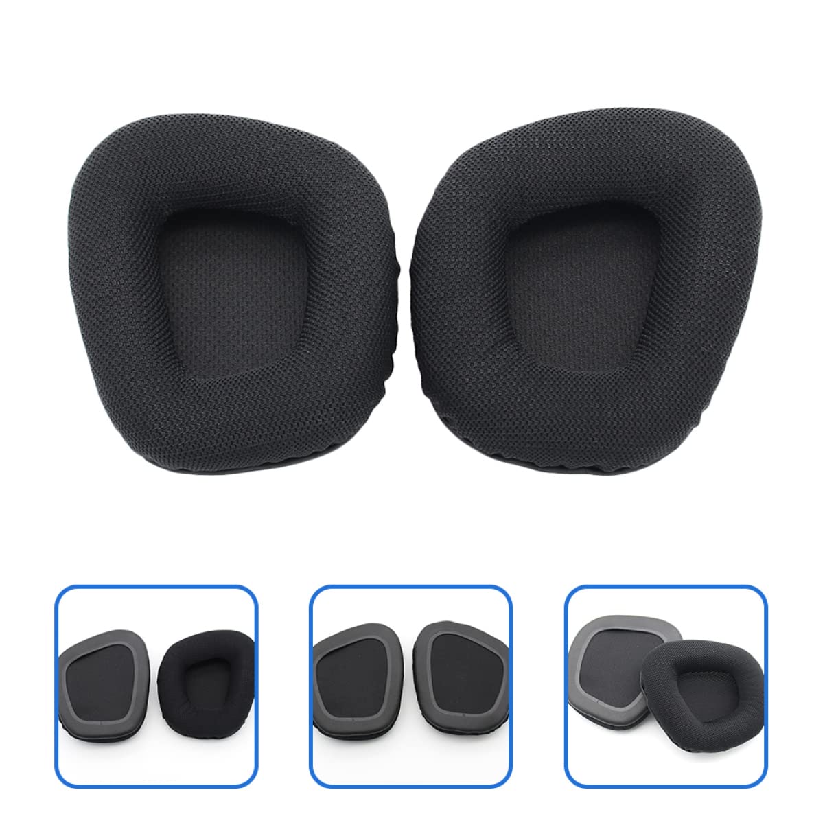 OSALADI Lot De 4 Paires De Coussinets Découteurs Antibruit en Mousse À Mémoire De Forme Confortables pour des Heures Découte