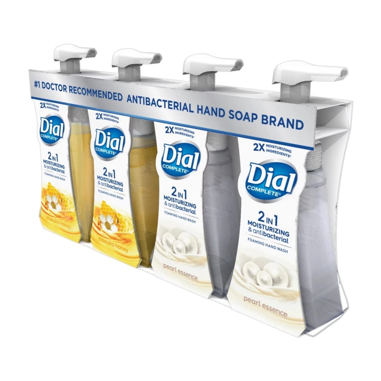 Dial Complete 2 in 1 Moisturizing and Antibacterial Foaming Hand Wash Foam Soap