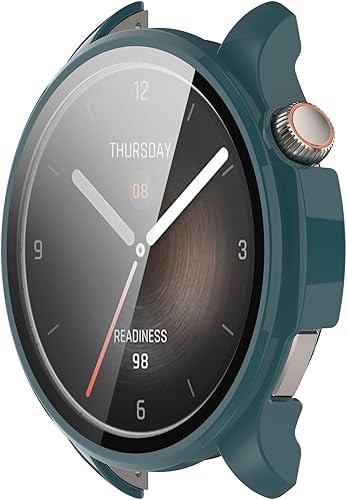 Miniatura 3 de FitTurn - Funda protectora de pantalla compatible con Amazfit Balance A2286, protector de pantalla completa de vidrio templado, accesorios de