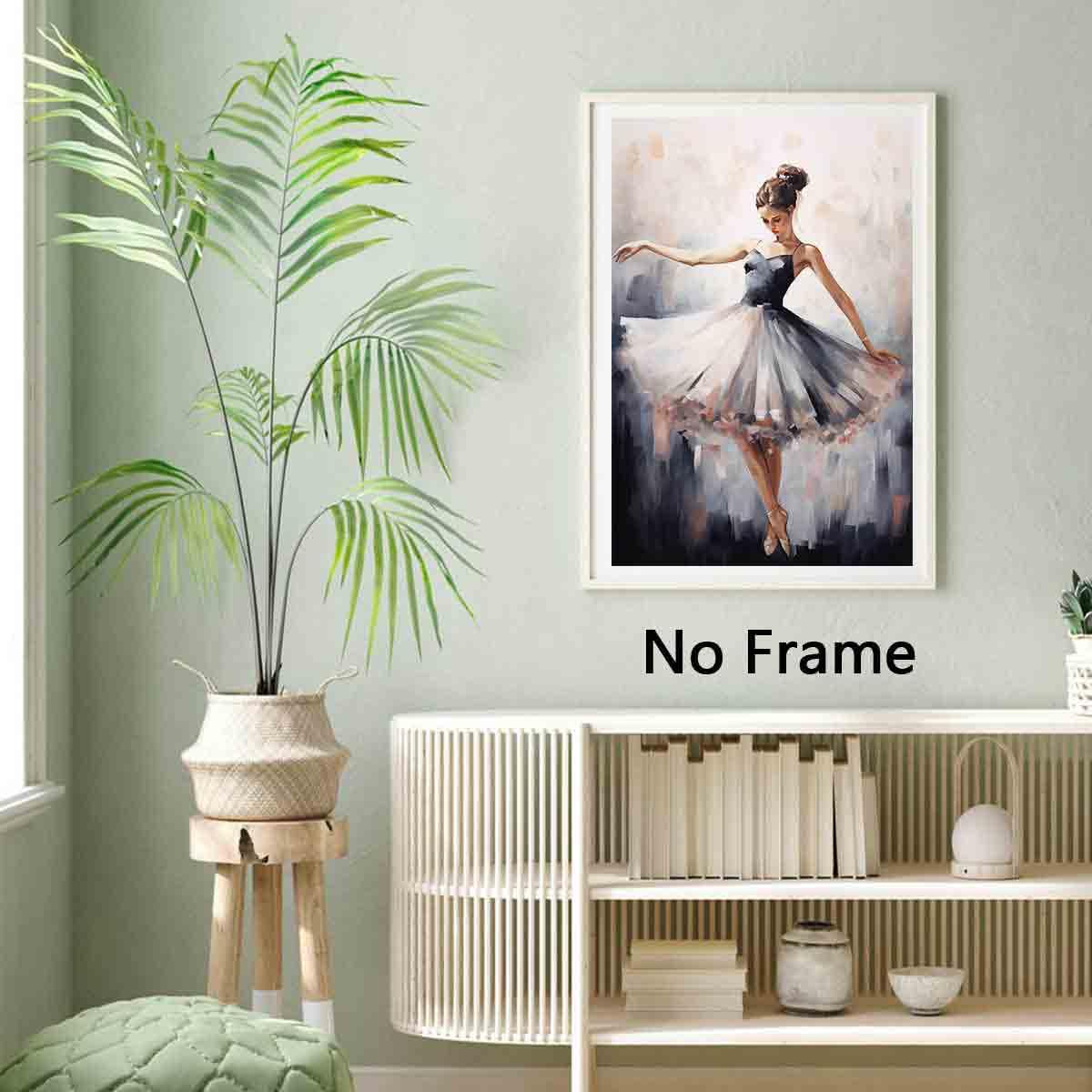 Amazon.co.jp : 女性ダンシングペインティング バレリーナダンサー