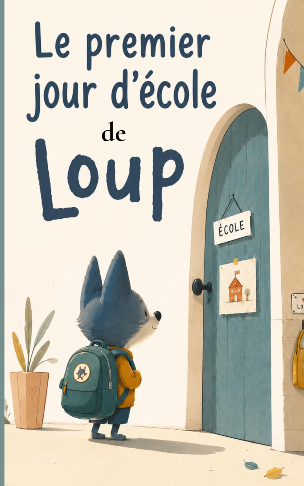 Le premier jour d'école de Loup: Une histoire tendre pour apprivoiser la première rentrée en maternelle, rencontrer sa maîtresse, se faire des amis et découvrir la petite école avec confiance.