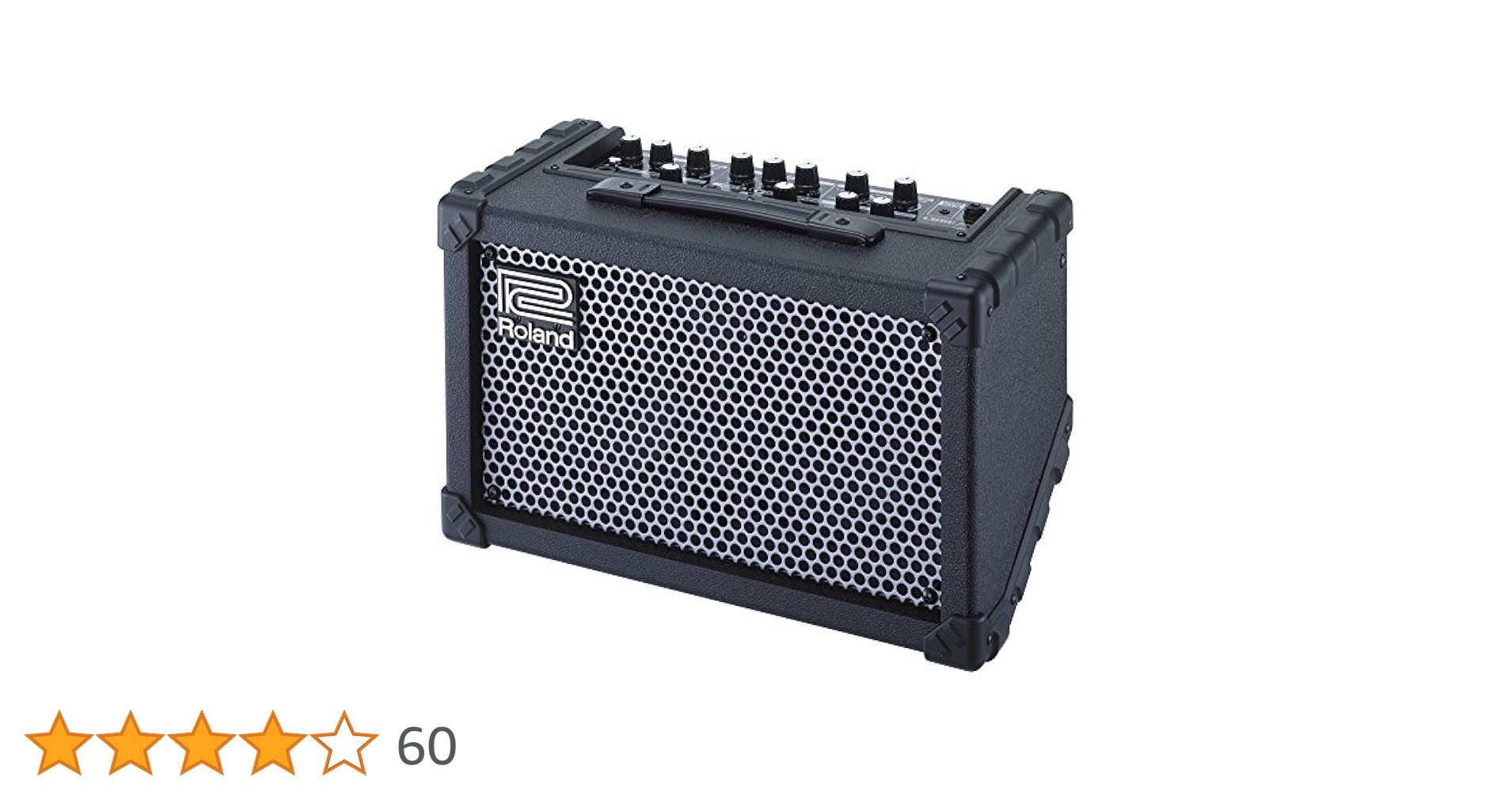 Amazon | Roland Battery Powered Stereo Amplifier レッド CUBE