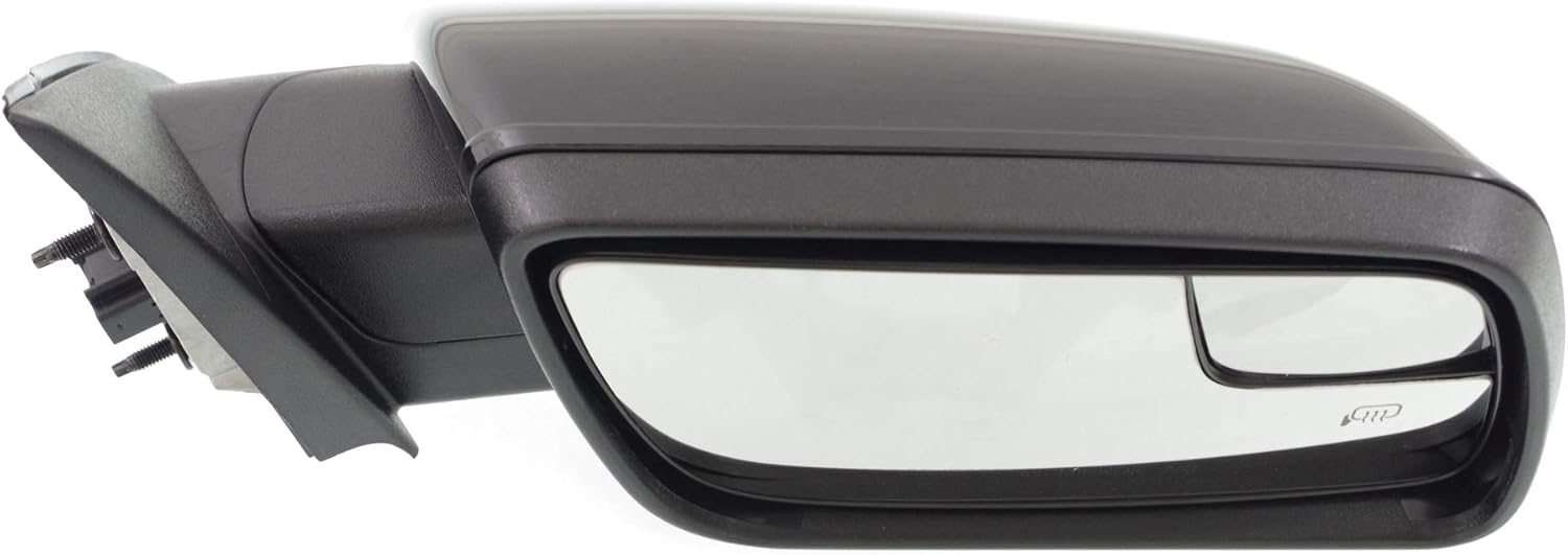 Kool Vue Passenger Side Power Heated Mirror for Ford Flex 2013-2019 With Spotter Glass; Without Memory & Puddle Lamp Paintable