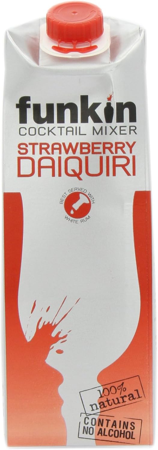 Funkin Strawberry Daiquiri Cocktail Mixer 1 Litre (Pack of 3) Amazon.co.uk Grocery