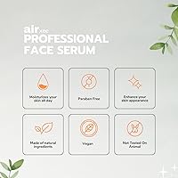 Vista 7 de Vitamin C Serum, Professional Face Serum, Anti Aging Face Serum with Vitamin C, Vitamin E, Hyaluronic Acid, Brightening Serum, Serum For Dark Spots