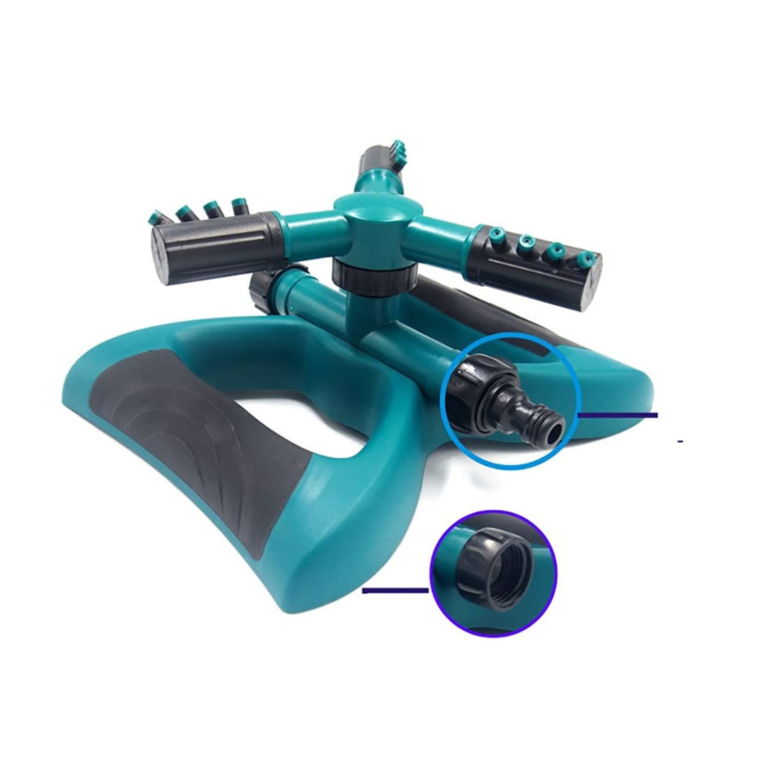 Arroseur goutteur d'irrigation rotatif à 360 degrés pour pelouse IT087