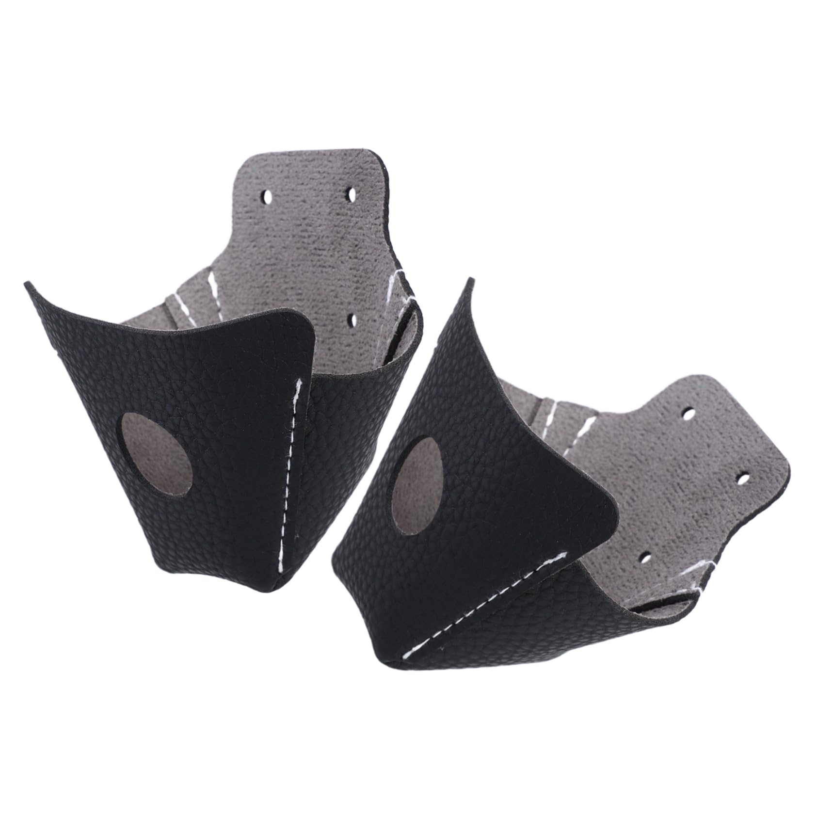 SUPVOX Ice Skate Toe Caps 1 Pair Protectors for Quad Inline Skates Durable PVC Protection