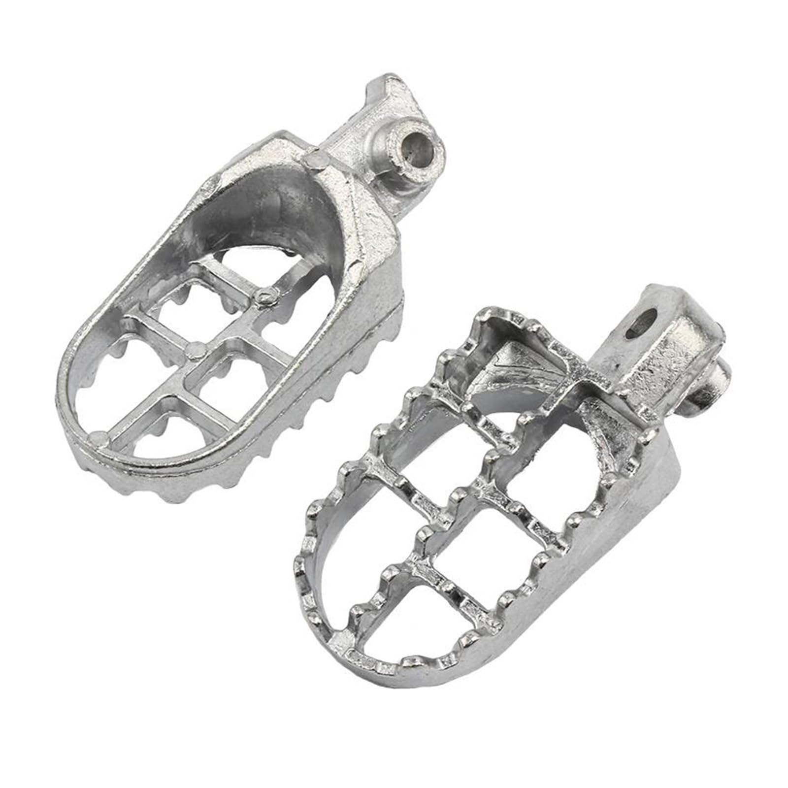 DZNEFYUP Motorcycle Footrest Peg Motorcycle Foot Pegs Foot Rests Footpegs For Suzuki DL650 For V-Strom 2004 2005 2006 2007 2008 2009 2010 2011 2012 2013 2014 Foot Rests Pegs(SIlver)