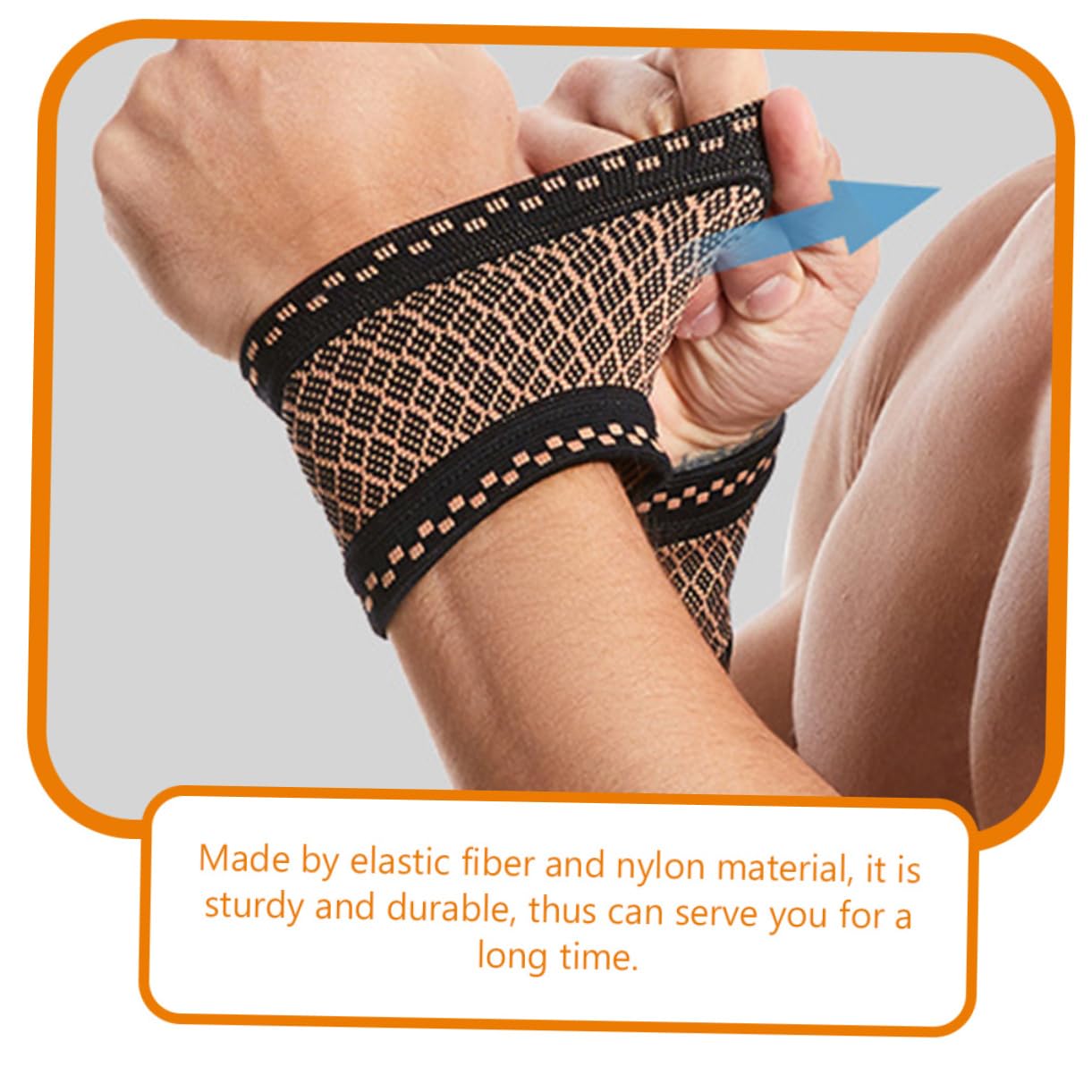 5 Muñequera Deportiva de Soporte para Muñeca Transpirable y Absorbente de Sudor para Entrenamientos y como Baloncesto y Fútbol S