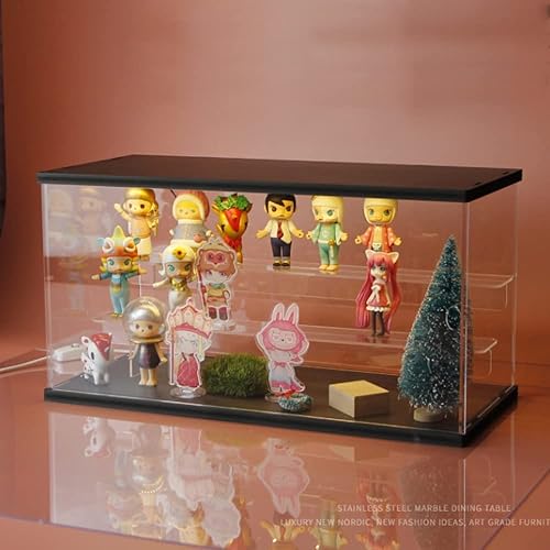 DuvinDD Funko POP, vitrina de acrílico transparente para encimera, figura de acción a prueba de polvo, caja organizadora de figuras Lego, cajas DuvinDD Funko POP, vitrina de acrílico transparente para encimera, figura de acción a prueba de polvo, caja organizadora de figuras Lego, cajas