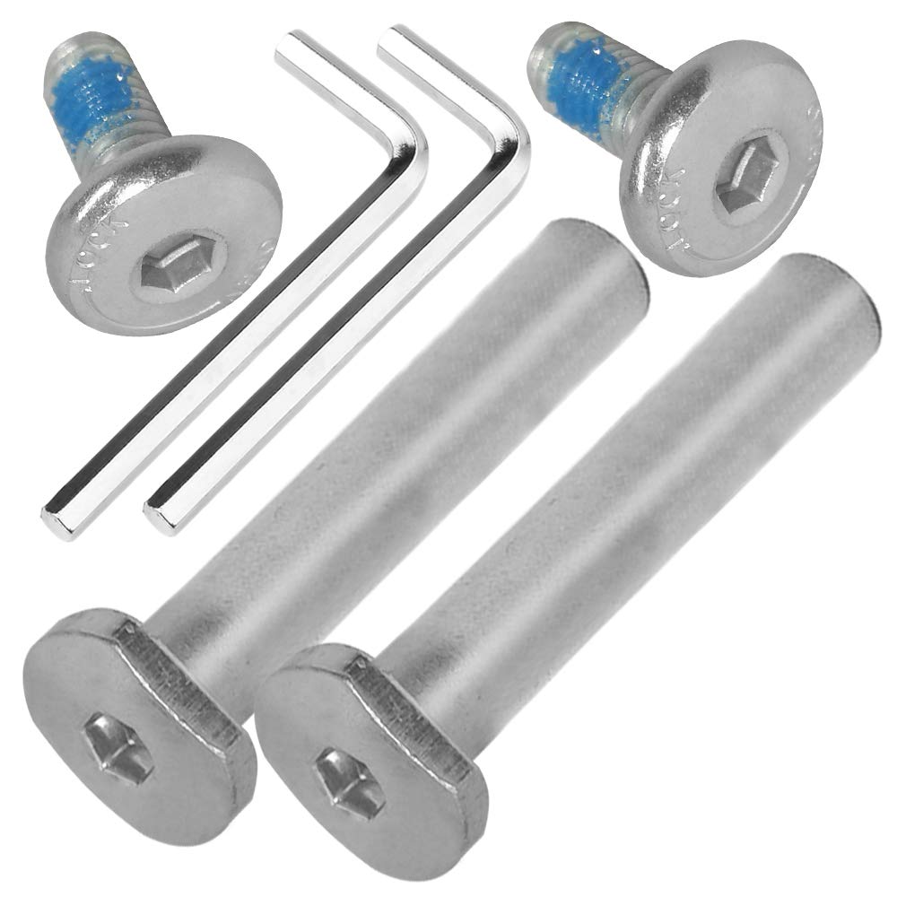 OTFAITP M8 40-76mm Male Female Allen Screw & Bolt Assortment Sets Kids Scooter Parts for 2-3-4-Wheel Kick Scooters Repair Front Rear Wheel Axles Tools