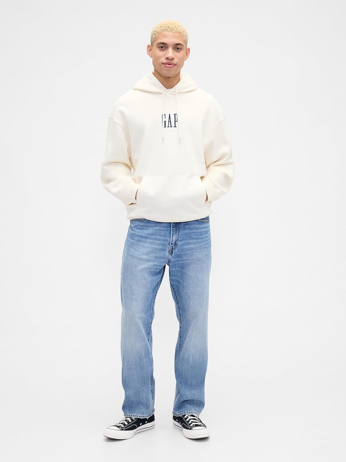 GAP mens Vintage Soft Oversized Hoodie - Image 3