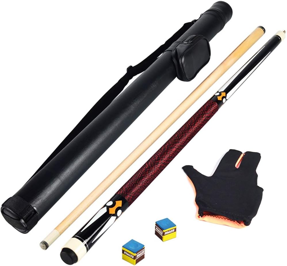 stecca da biliardo con custodie