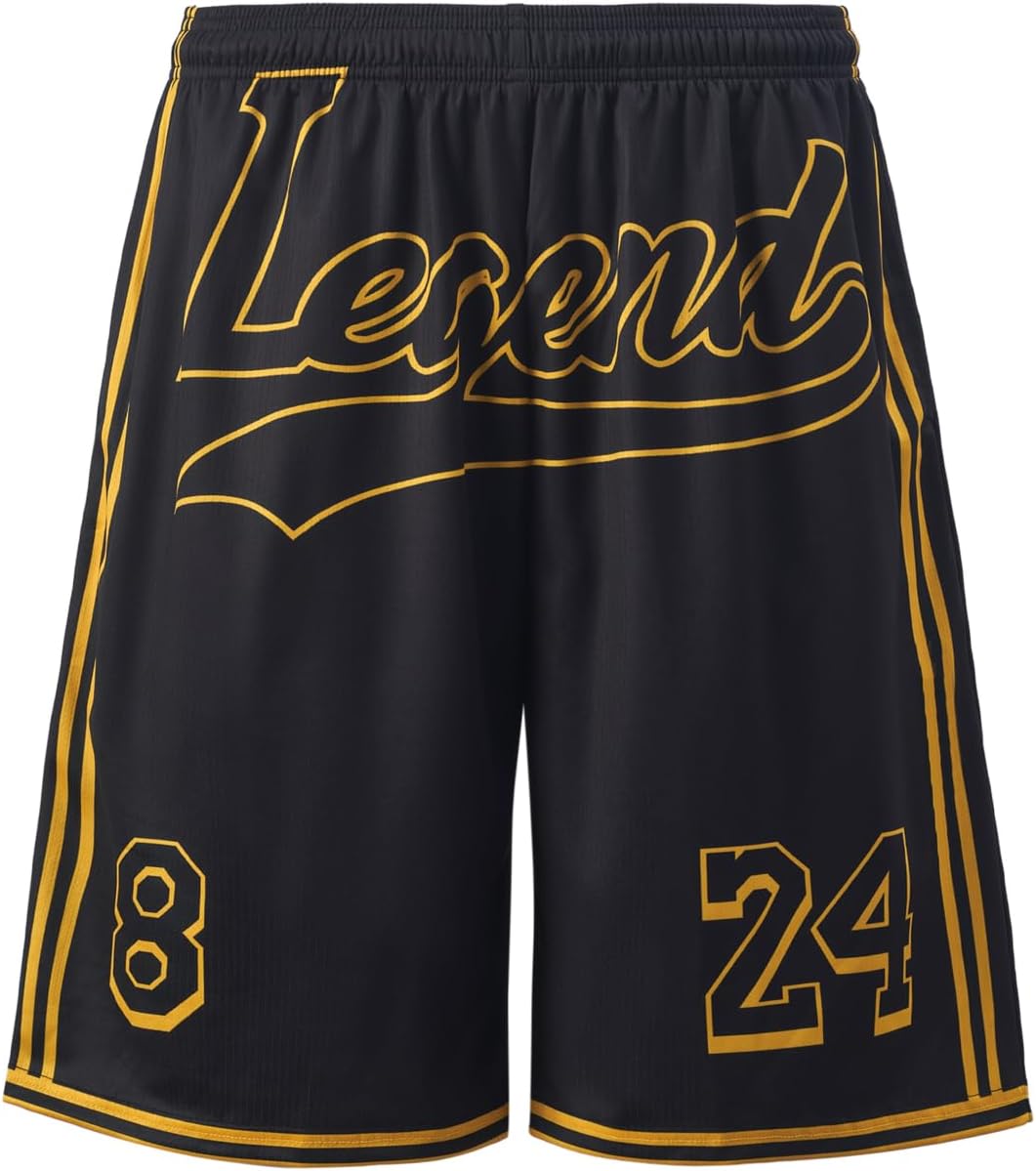 Men's Basketball Shorts Long with Pockets Lightweight Quickdry Athletic Training Drawstrings Sorts for Men