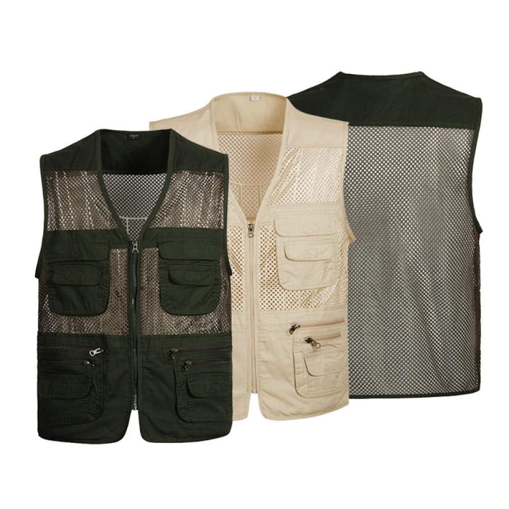 Gilet De Pêche Cabela's Taille XL - Beige - Multi-poches - Polyester/Coton - Occasion