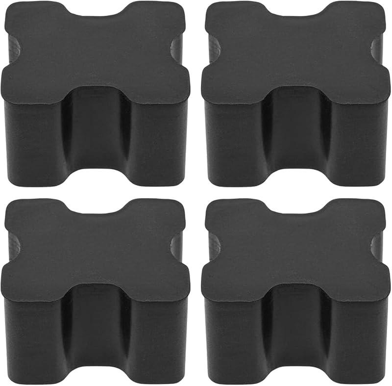 Espaçador de mola helicoidal dianteira Rdxcv em borracha – Kit com 4 unidades