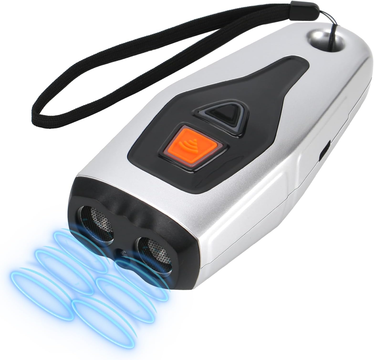 AFFLAT Anti Barking Device with Training/Deterrent Modes,Anti Barking Device Ultrasonic Dog Barking Deterrent with LED Flashlight,Portable Indoor & Outdoor,Dog Training & Behavior Aids