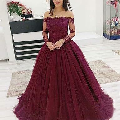 burgundy dress 15