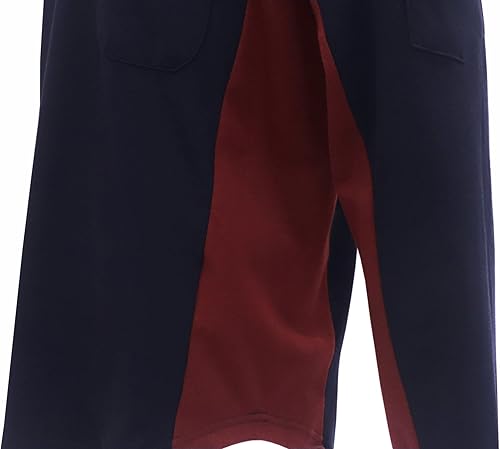 Miniatura 33 de BOCOMAL FR Shirts - Camisa ligera de 5.5 onzas de manga corta y resistente al fuego/ignífuga Gris jaspeado,Gris jaspeado oscuro,marino,Gris,Rojo