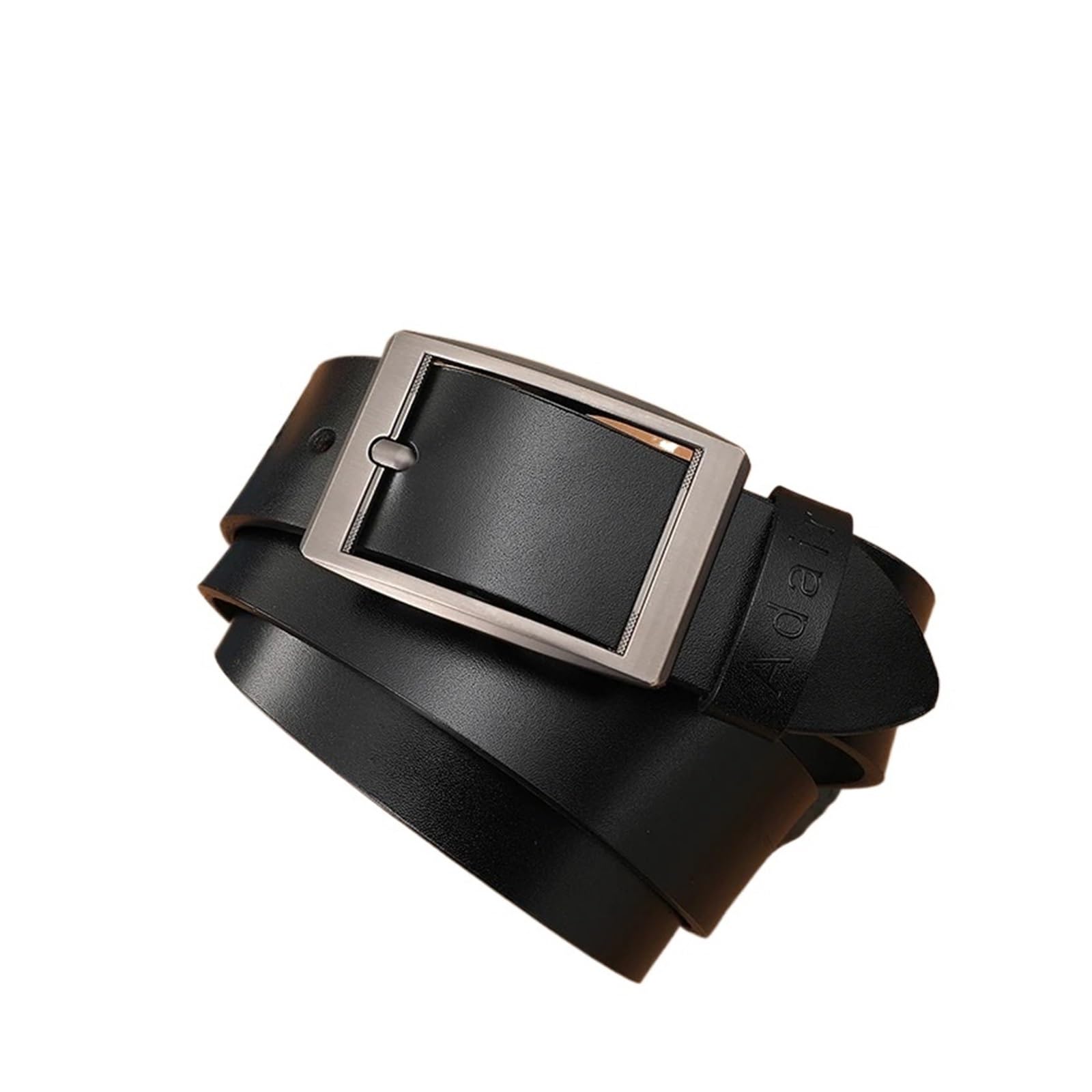 Ceinture en cuir hommes noir vintage l'accessoire idéal contre l'usure des sangles classiques - 8