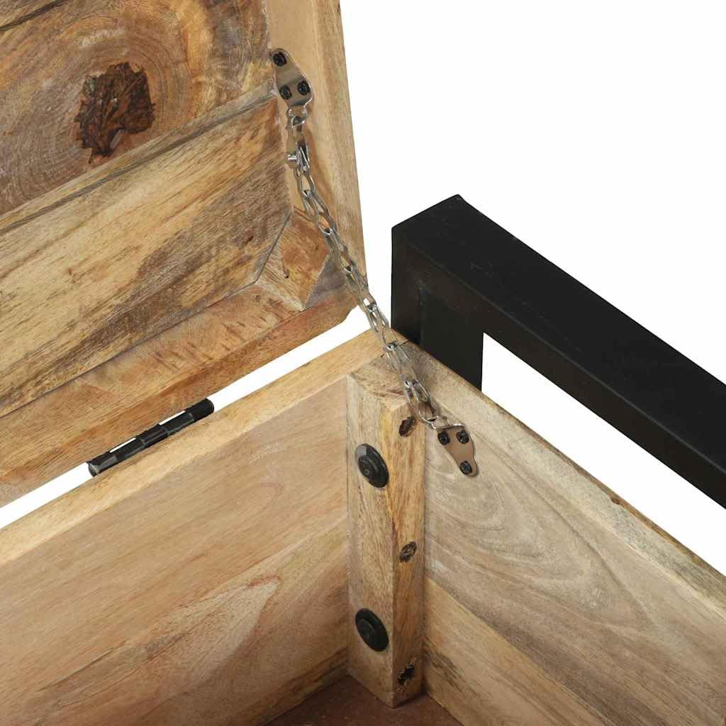 vidaXL Cassapanche di stoccaggio con archiviazione 80 x 30 x 30 cm, Trasforma la Tua Camera con Stile Industriale, scatole pratiche e soluzioni d'organizzazione Chic
