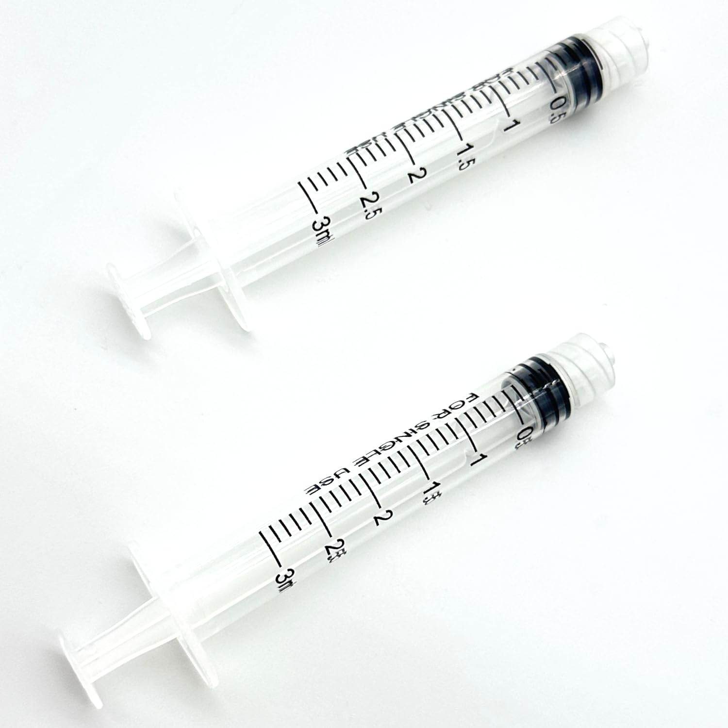 3mL Luer Lock Syringes (No Needle) - 100-Count Bagged, Sterile & Individually Sealed — Amazon image 5