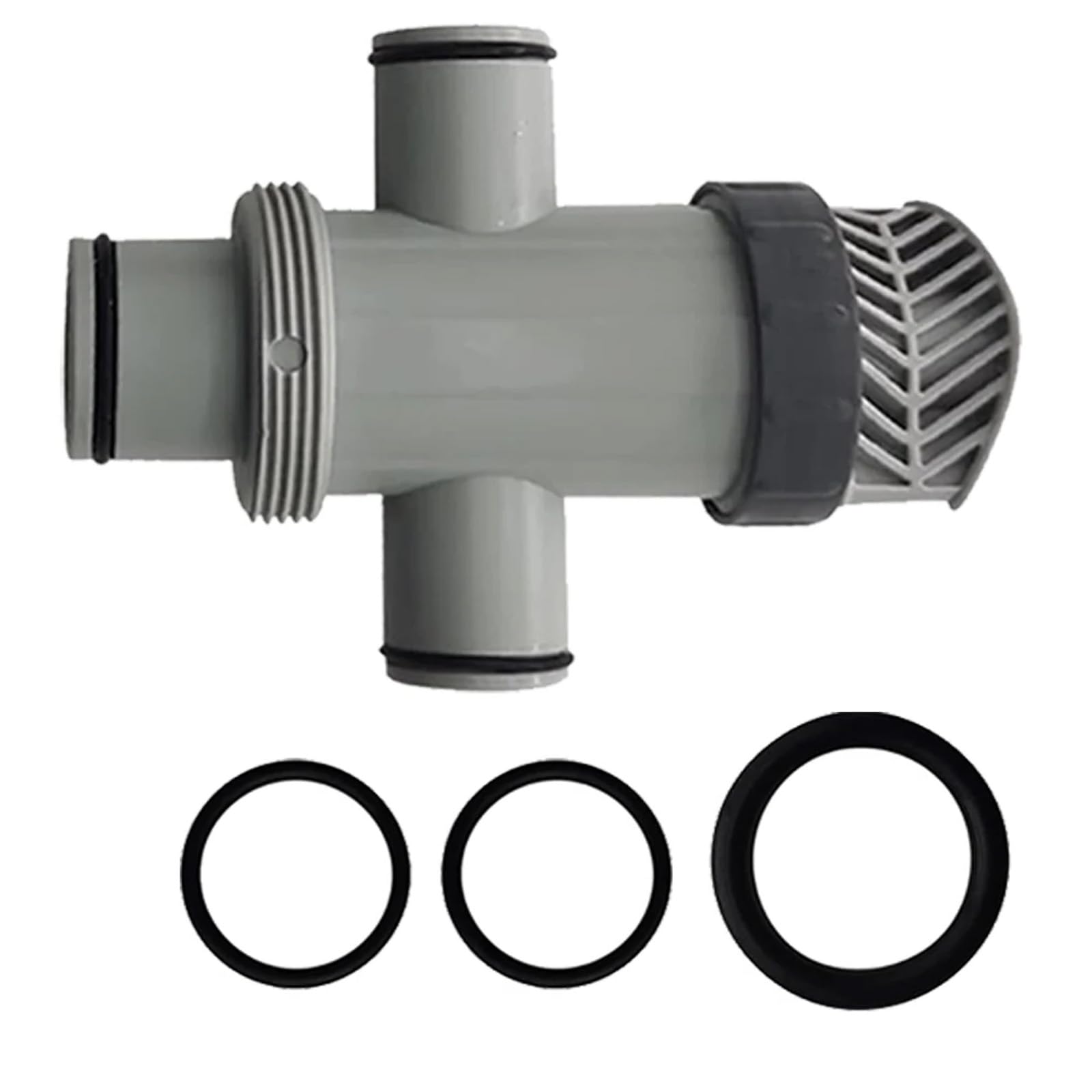 Elnwnnkc Leakproof Split Hose Valves Set Suitable for Ground Pool Pumps Includes Replacement Sealing Rings Texture Pool Pumps Replacement Part