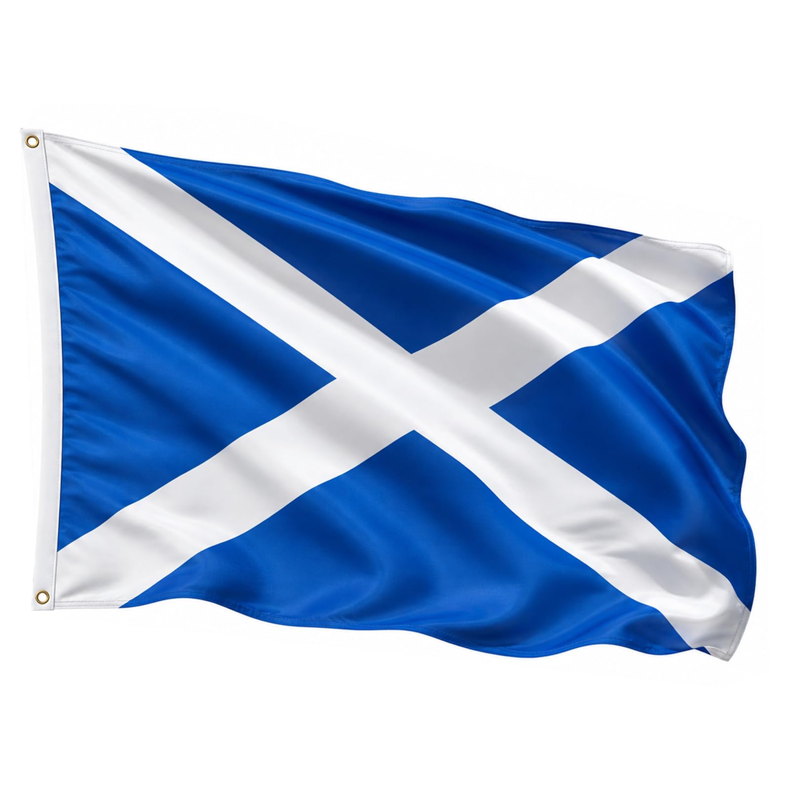 YESAH 3x5ft Scotland Flag for 2026 World Cup,Large St. Andrew's Cross Flag for Football Match,Scotland Fans Party Decors for Sporting Events,Brass Grommets,National Pride,Party Pub Garden Decoration