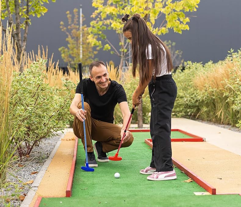 Verstellbarer Golf-Putter – Junior-Golf-Putter, ausziehbarer Schaft, für Kinder und Erwachsene, Mini-Golf-Putting-Spiele, Rechts- oder Linkshänder, ausziehbarer Schaft, Kinder-Golf-Putter,